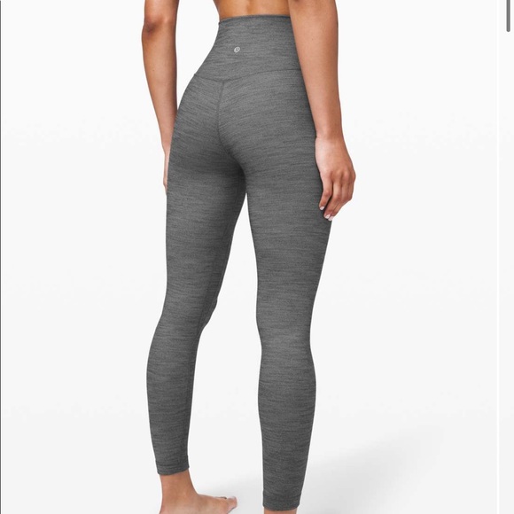 lululemon athletica Pants - Lululemon 25” align mini heathered herringbone